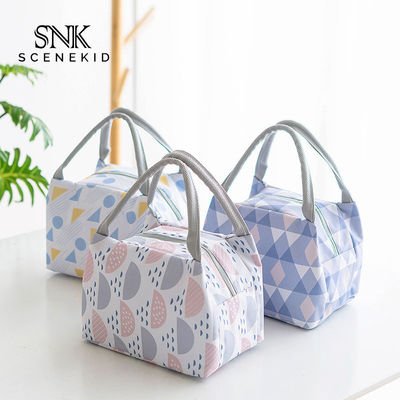 Stylish Polyester Cooler Tote Women Insulated Lunch Cooler Bags