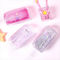 Quicksand Effect Travel Portable PVC Clear Cosmetic Bag
