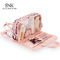 Pink Cute Full Cartoon Pattern Polyester Cosmetic Toiletry Bag