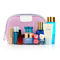 Portable Travel Shell Shape Cosmetic PU Makeup Bag