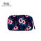 Fashion Custom Vintage Floral Printed Small Private Label Makeup Bag for Travel