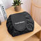 Lazy Portable Polyester Drawstring Cosmetic Bag