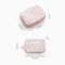 Pure Color Polyester Waterproof Toiletry Bag For Travel