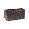 Portable Women Leopard PU Leather Travel Makeup Bag