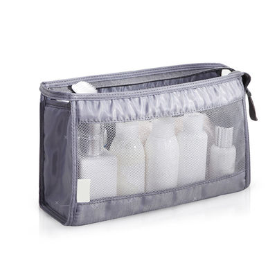 See Through Blank Waterproof Portable Mesh Cosmetic Bag