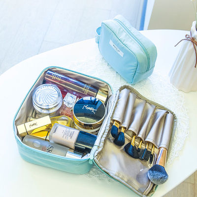 Multifunctional Foldable Makeup Brush Organizer Bag