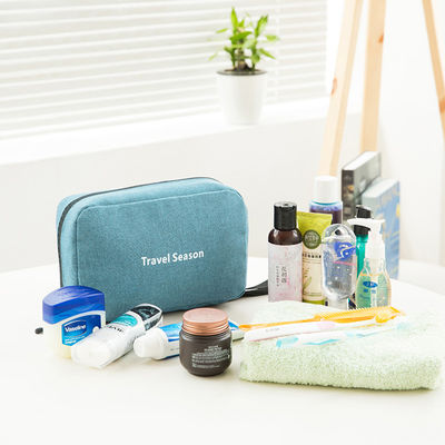 Large Capacity Private Label Plain Polyester Makeup Bag