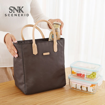 Recycled Sublimation Nylon Insulated Bento Bag For Ladies