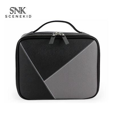 Wholesale Custom Waterproof PU Women Cosmetic Bag with Double Zipper