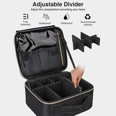 Unisex Plain Polyester Makeup Organiser Bag For Travel