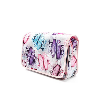 Travel Storage Washing Women Makeup Polyester Cosmetic Bag