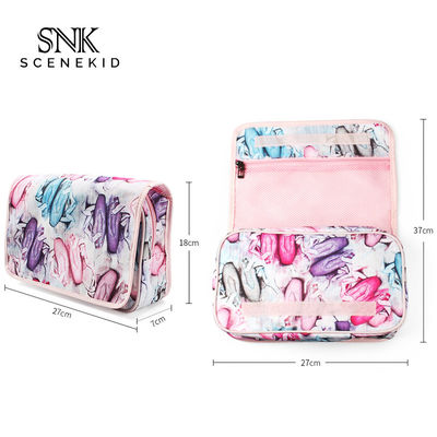 Travel Storage Washing Women Makeup Polyester Cosmetic Bag