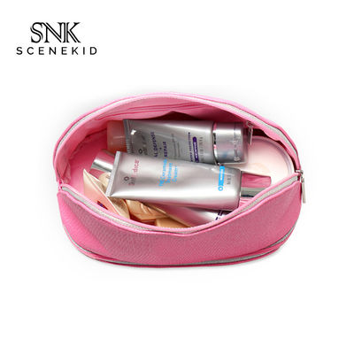 Double Layers Waterproof Travel Women PU Makeup Bag