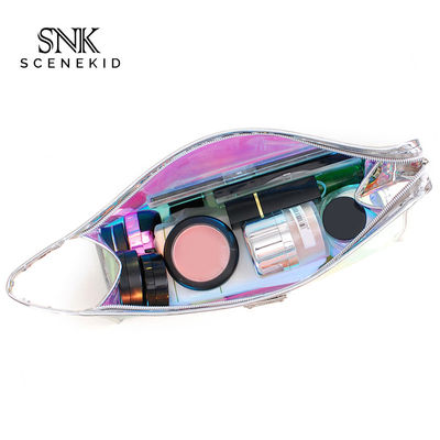 Luxury Rainbow Holographic PVC Cosmetic Organiser Bag