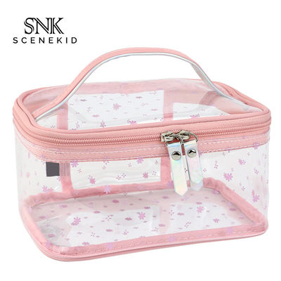 Waterproof Clear Zipper Makeup PVC Cosmetic Bag