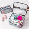 Custom Logo Clear Travel Portable Make Up PVC Cosmetic Bag