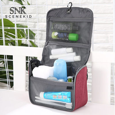 Travel Portable Zipper Polyester Camping Makeup Bag