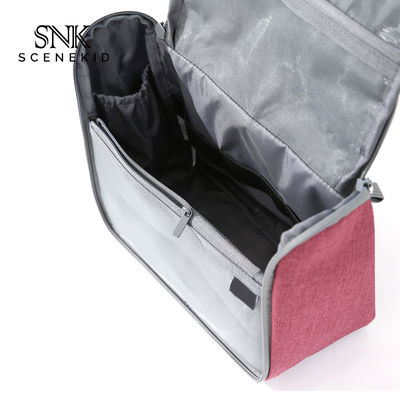 Travel Portable Zipper Polyester Camping Makeup Bag