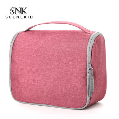 Travel Portable Zipper Polyester Camping Makeup Bag