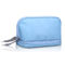 Artist Double Zipper Travel Mirror Polyester Cosmetic Bag