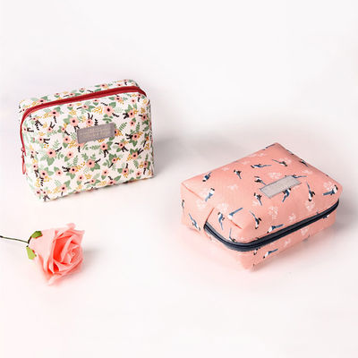 Zipper Polyester Cosmetic Bag