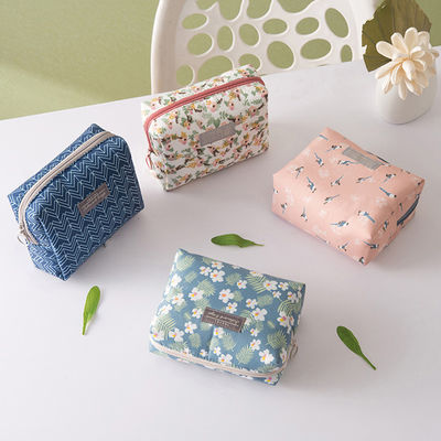 Zipper Polyester Cosmetic Bag