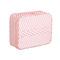 Striped Polyester Cosmetic Bag