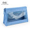 Clear Transparent Zipper PVC Polyester Makeup Cosmetic Bags