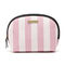 Custom Waterproof Travel Pink PU Leather Cosmetic Bags
