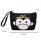 Animal Travel Portable Small PU Leather Cosmetic Toiletry Bag