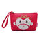 Animal Travel Portable Small PU Leather Cosmetic Toiletry Bag