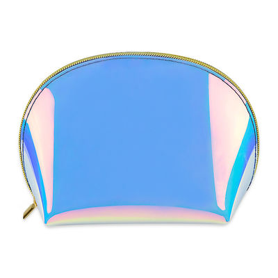 Transparent TPU Toiletry Washable Iridescent Holographic Bag