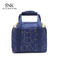 Zipper Fashion Eco Canvas Insulated Lunch Cooler Bags