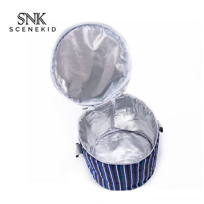 Cylindrical Shape Large Insulated Thermal Food Picnic Cooler Bag