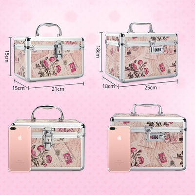 Lock Hard Brushes Toiletry Makeup Bag Case