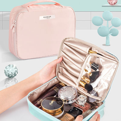 Multifunctional Foldable Makeup Brush Organizer Bag