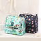 Water Resistant Polyester Hanging Travel Toiletry Bag For Girls