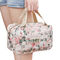 Flower Design Polyester Cosmetic Makeup Bag Set