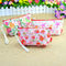 Biodegradable Printed Polyester Cosmetic Bag With Handle
