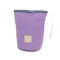 Round Drawstring Polyester Cosmetic Bag For Travel