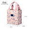 Foldable Minimumism Thermal Insulated Canvas Lunch Bag