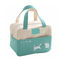 Portable Children Waxed Canvas Insulated Cooler Lunch Box