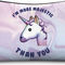 Travel Essential Unicorn Print Waterproof Zipper Toiletry Wash Bag