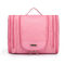Girls Double Zipper Polyester Hanging Travel Toiletry Bag