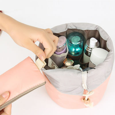 Drawstring Women'S Polyester Makeup Toiletry Travel Bags