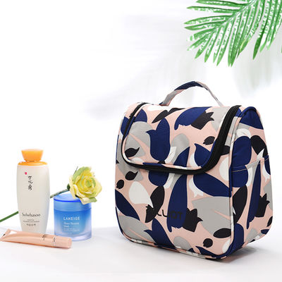 Ladies Foldable Polyester Hanging Travel Toiletry Bag