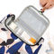 Ladies Foldable Polyester Hanging Travel Toiletry Bag