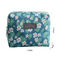 Lady'S Flower Pattern Polyester Cosmetic Makeup Bag