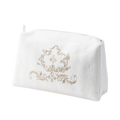 Eco Friendly Women'S Embroidery Canvas Makeup Bag