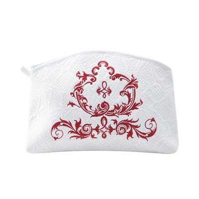 Eco Friendly Women'S Embroidery Canvas Makeup Bag